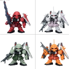 Mô hình lắp ráp BB SENSHI ZGMF ZAKU SERIES SET Bandai 4573102674548