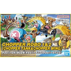 Mô hình lắp ráp CHOPPER ROBO 1&2 ( CHOPPER TANK&CHOPPER WING ) Bandai 4573102674456