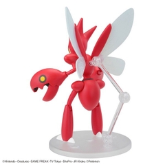 Mô hình lắp ráp Pokémon PLAMO COLLECTION 55 SELECT SERIES Scizor Bandai 4573102674418