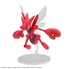 Mô hình lắp ráp Pokémon PLAMO COLLECTION 55 SELECT SERIES Scizor Bandai 4573102674418