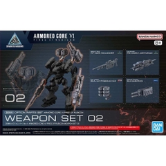 Phụ Kiện Mô Hình 30MM OPTION PARTS SET ARMORED CORE Ⅵ FIRES OF RUBICON WEAPON SET 02 Bandai 4573102674371