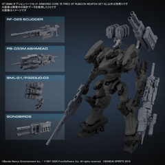 Phụ Kiện Mô Hình 30MM OPTION PARTS SET ARMORED CORE Ⅵ FIRES OF RUBICON WEAPON SET 02 Bandai 4573102674371