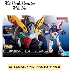 Mô Hình Lắp Ráp RG 1/144 SHINING GUNDAM Bandai 4573102685582