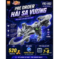 Mô Hình Lắp Ráp FR3-V03 Hải Sa Vương (Sea Shark King) Chính Hãng Yili chuangwan - Robo Trái Cây