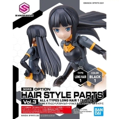 Phụ Kiện 30MS OPTION HAIR STYLE PARTS Vol.3 ALL 4 TYPES Bandai 4573102622006