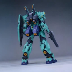 Mô Hình Lắp Ráp MG JIEDA Amuro Custom (Kèm base, decal nước) Plamo Loving Alien