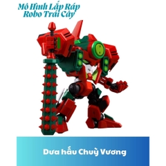 [Sẵn Hàng] Mô Hình Lắp Ráp Dưa Hấu Chuỳ Vương Robo Trái Cây Chính Hãng YiLi ChuangWan