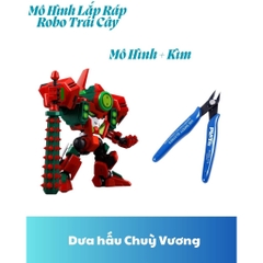 [Sẵn Hàng] Mô Hình Lắp Ráp Dưa Hấu Chuỳ Vương Robo Trái Cây Chính Hãng YiLi ChuangWan