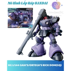 Mô hình lắp ráp Gundam HG 1/144 GAIA’S/ORTEGA’S RICK DOM(GQ) Bandai 4573102688682