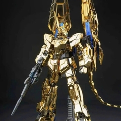 Mô Hình Lắp Ráp MGEX 9904 1/100 RX-0 Unicorn Gundam 03 Phenex Mạ Vàng Tiger Model (Tặng base, Decal nước )