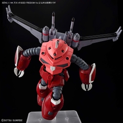 Mô Hình HG 1/144 Z'Gok (SEED FREEDOM Ver.) + Option Parts Set Fighter 15 (Cavalier Aifrid) 260A GaoGao
