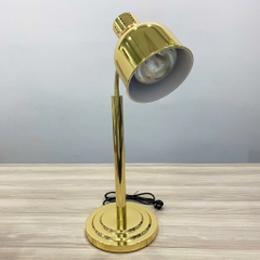 Đèn hâm nóng thức ăn đế inox màu vàng 121852