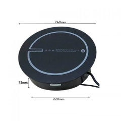 Bếp từ buffet DC A4-2000X-240 tròn 240mm 1300W