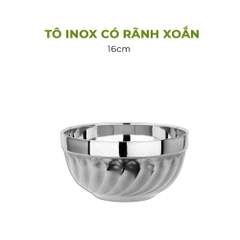 Tô Inox Xoắn 2 Lớp Cherry