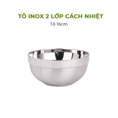 Tô Inox Hàn Quốc 2 Lớp Cherry