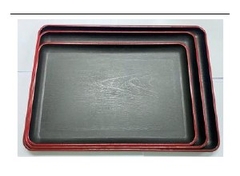 KHAY NHỰA KIỂU HÀN 32X23CM Cherry