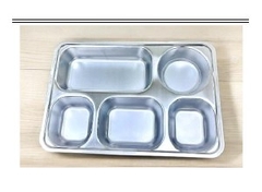 KHAY PHẦN INOX 5 NGĂN SÂU LỚN 33X23X4.5CM Cherry