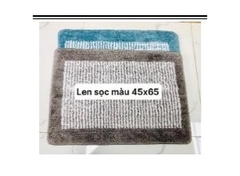 THẢM LEN SỌC MÀU 45X65CM Cherry