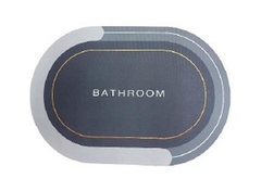 THẢM NHỰA SILICONE OVAL - NEW 40X60 Cherry