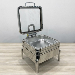 Chân đế nồi hâm buffet vuông 6021LT