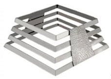 Chân đế trang trí buffet SX-7038 (4 tầng)