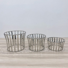 Chân đế trang trí buffet tròn trung SX-7112-2