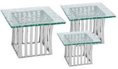 Chân đế trang trí buffet vuông lớn SX-7113-3