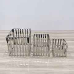 Chân đế trang trí buffet vuông trung SX-7113-2