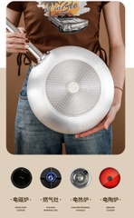 Chảo chiên chống dính ( 2 đáy) 28cm -  101805