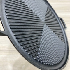 Chảo gang nướng tròn DNYKP25