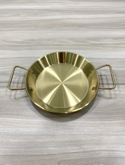 Chảo inox mạ vàng 1 đáy HXP20G