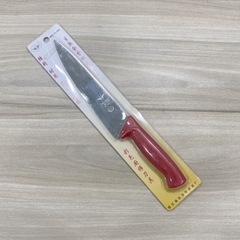 Dao bếp cán nhựa đỏ FS-012R