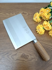 Dao lưỡi cong cán gỗ nhỏ J-2