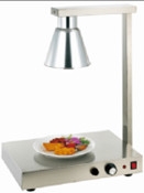 Đèn hâm nóng thức ăn 1 bóng (inox) 121152
