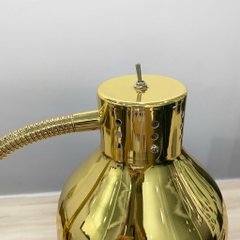 Đèn hâm nóng thức ăn đế inox màu vàng 121852