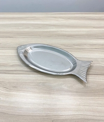 Dĩa cá inox trắng YP40