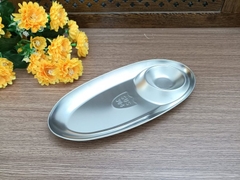 Dĩa Oval inox lớn DXCD30402