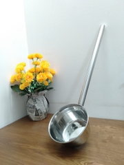 Gáo inox cán dài (12x35cm) 124611