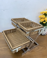 Khay bánh mì 2 tầng SX-7183