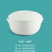 Thố 18 cm + nắp Minh Long - Jas Lys