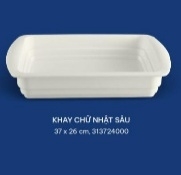 Khay chữ nhật sâu 37x26 cm Minh Long - MISC-ASSORTMENT LYS