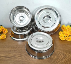 Nắp đậy inox có tay cầm 10.5" 195203