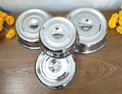 Nắp đậy inox có tay cầm 12" 195204