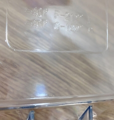Nắp khay G/N nhựa 1/3