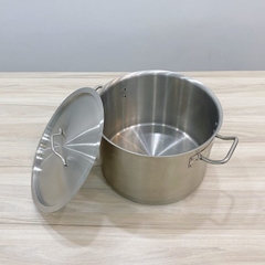 Nồi 2 quai inox ( 2 đáy ) 101125 (φ300×H180)