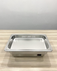 Nồi hâm buffet 1 ngăn nắp inox YD-7055-1