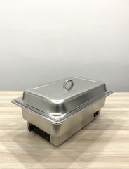 Nồi hâm buffet 3 ngăn nắp inox YD-7055-3