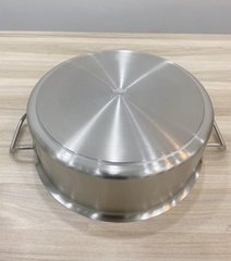 Nồi lẩu inox 2 đáy 110543 (φ200×H85)