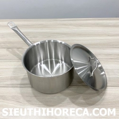 Nồi nấu sốt inox ( 2 đáy) 101615 (φ200×H120)