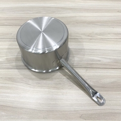 Nồi nấu sốt inox ( 2 đáy) 101604 (φ180×H70)